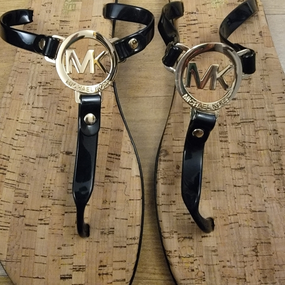 MICHAEL KORS Jelly PVC / Cork Sandals - Picture 5 of 11